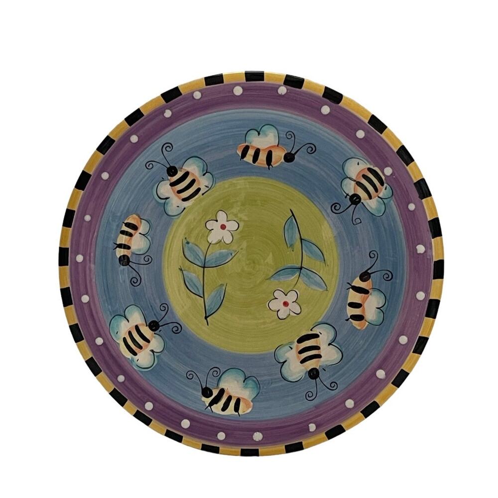 Hausenware Vintage Bee Plate